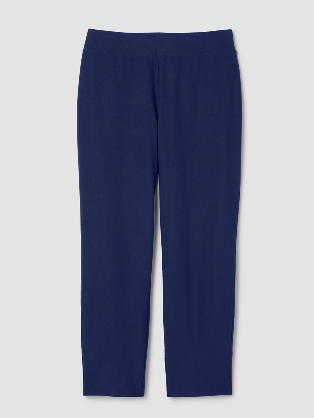 EILEEN FISHER 'Washable Stretch Crepe Slim Pants' in Deep Dive